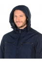 Мужская куртка из текстиля с капюшоном 1000135-4